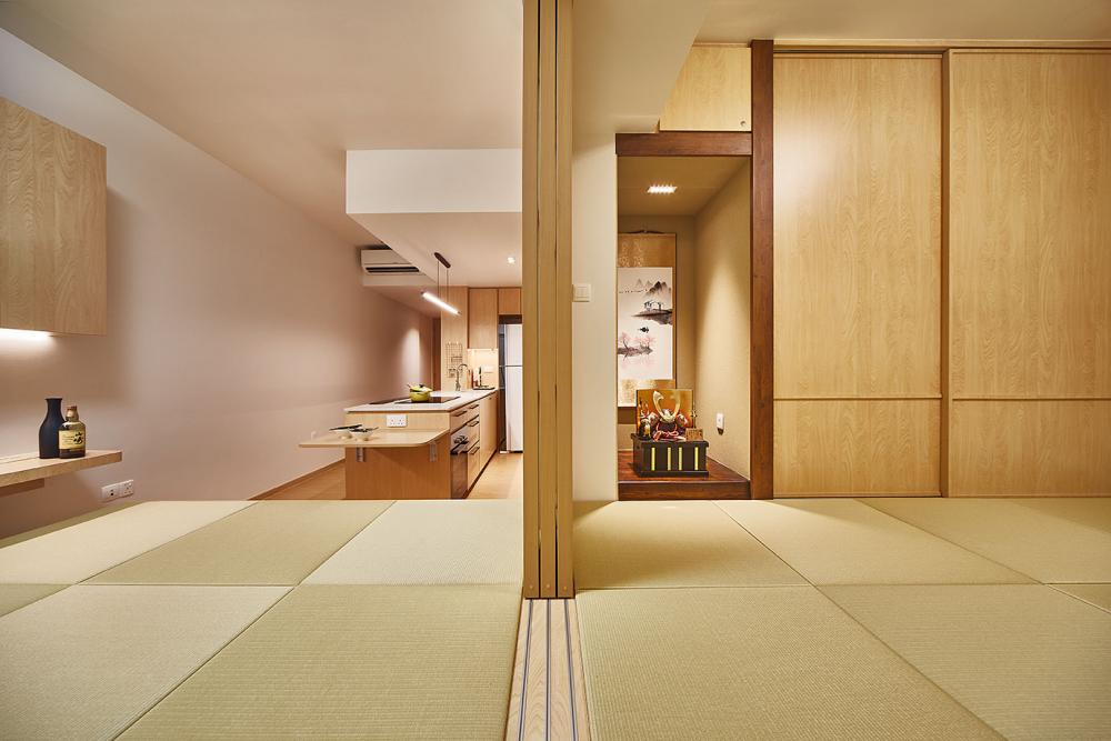 Minimalist Bedroom with Wardrobe and Sliding Wardrobe