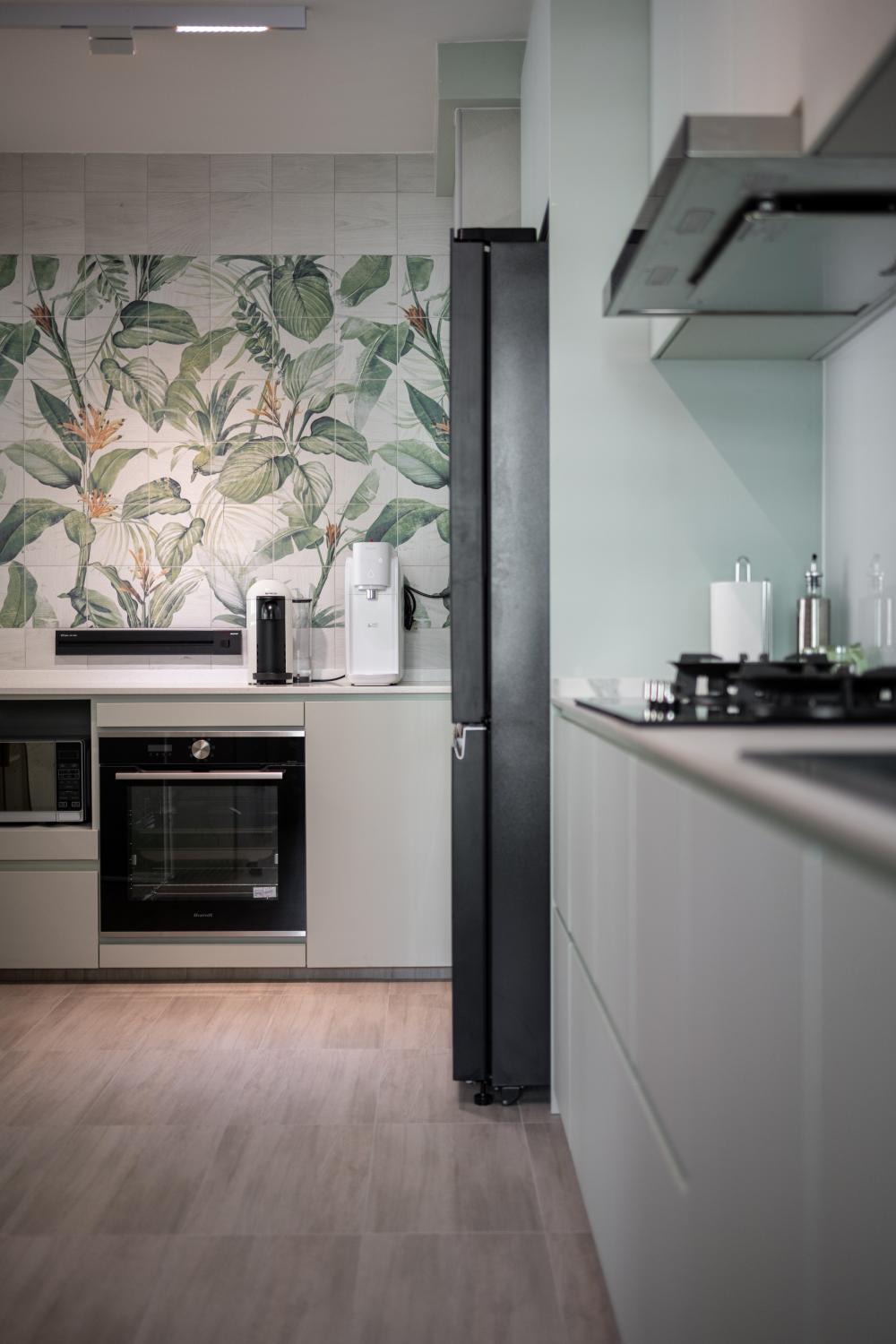 Country Kitchen with Kitchen Island and Kitchen Accessories
