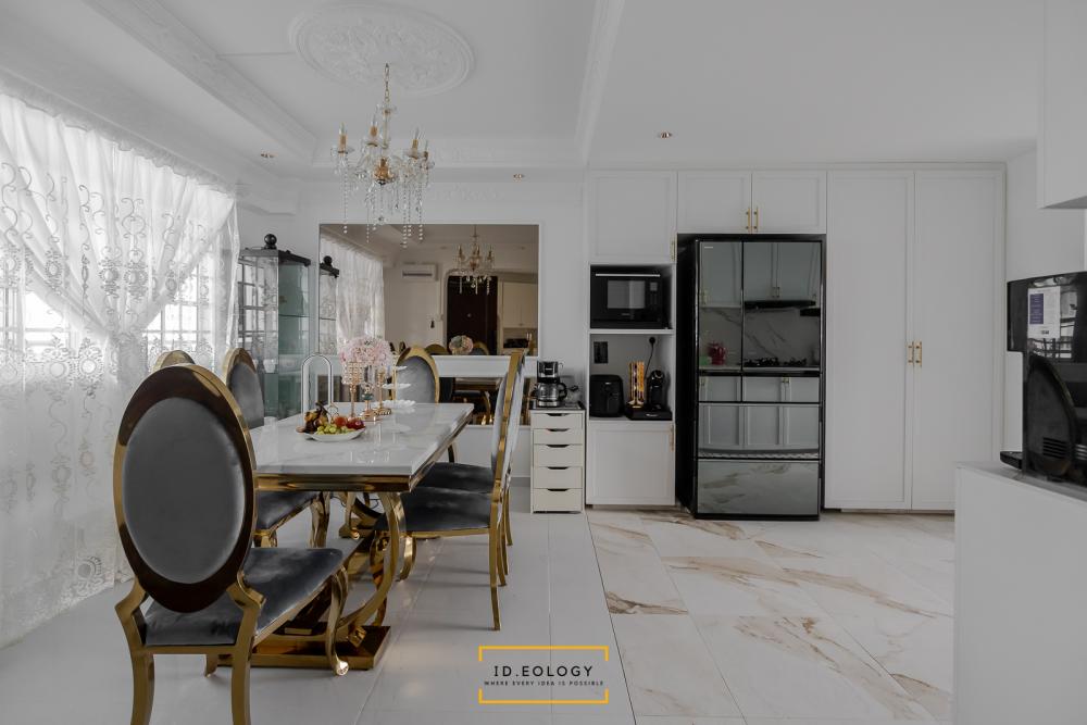 Country Kitchen with Kitchen Window and Mosaic