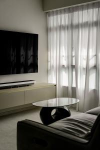 Minimalist Living Room at 310C Ang Mo Kio