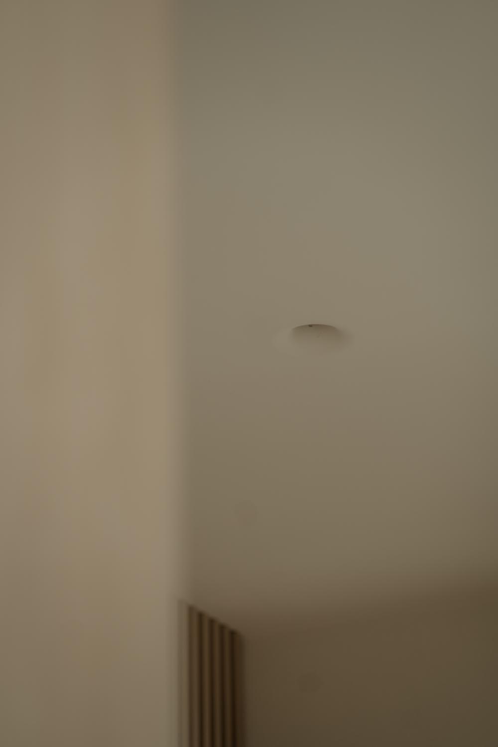 Scandinavian Hallway with Bookshelf and Artwork