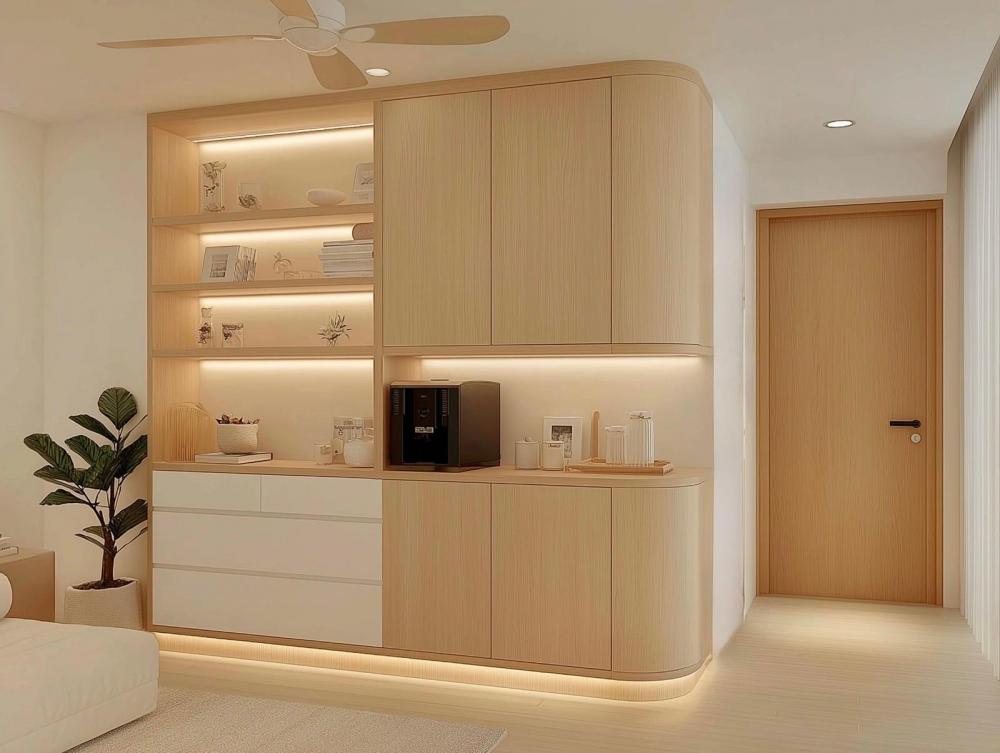 Contemporary Entryway with Doors and Wood Doors
