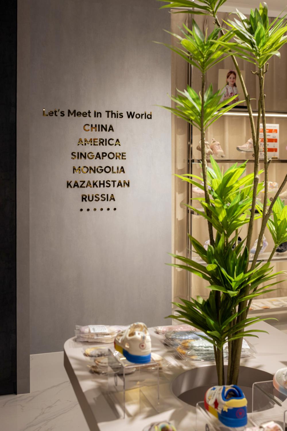 Modern Retail with Wall Shelves and Shelving Units