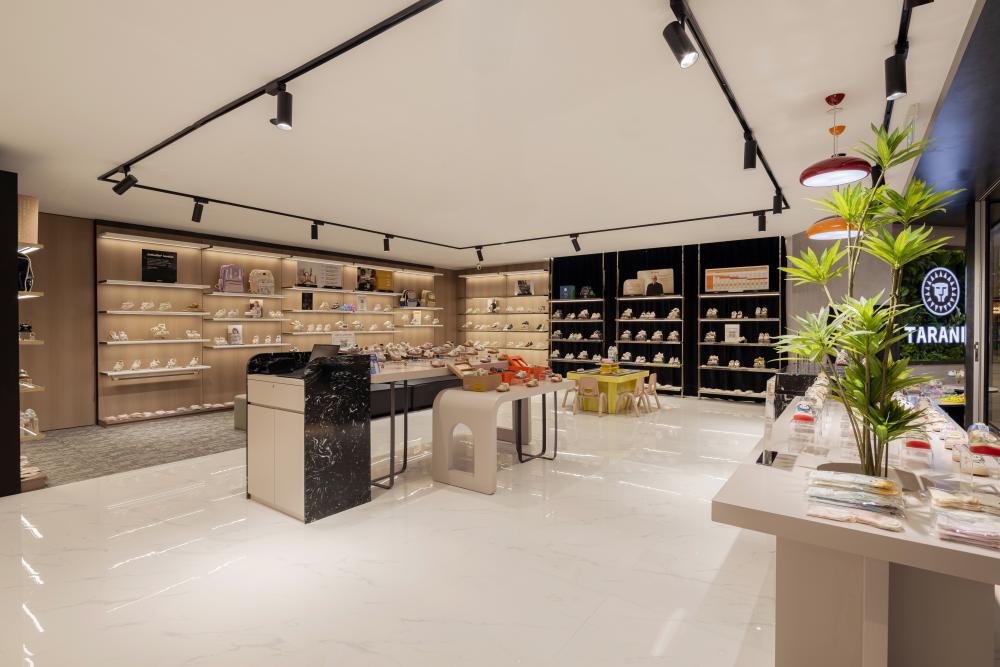 Modern Retail with Wall Shelves and Shelving Units