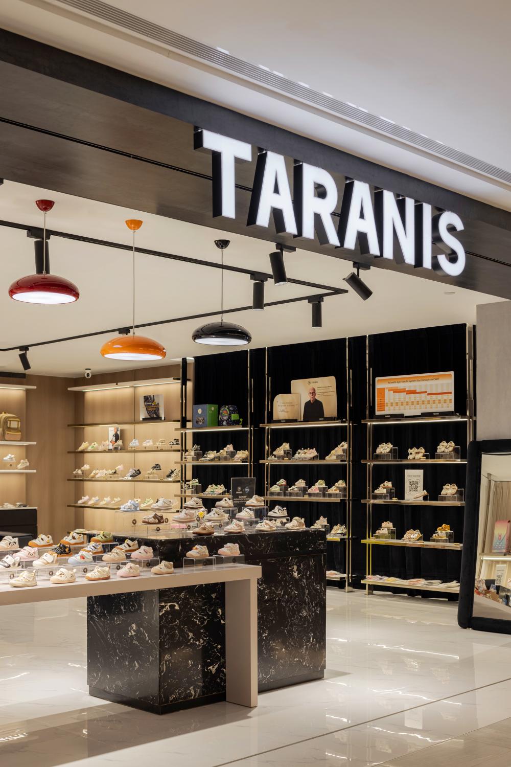Modern Retail with Wall Shelves and Shelving Units