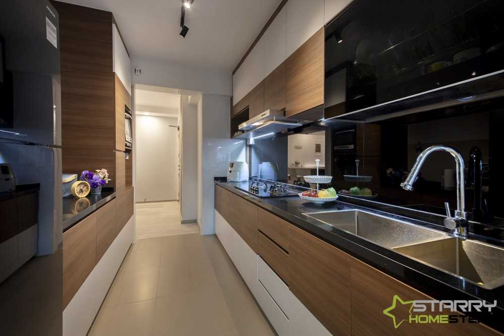 Scandinavian Kitchen with Kitchen Accessories and Kitchen Cabinets
