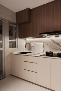 Modern Kitchen at Garden Court @ Tengah