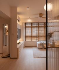 Scandinavian Living Room at Macpherson Spring