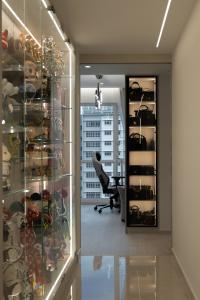 Contemporary Foyer at Tampines Trilliant