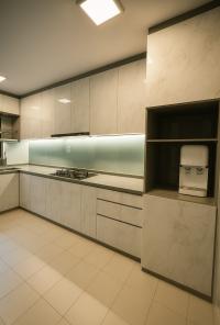 Asian Resale 5-Room HDB by Yi Tat Carpentry