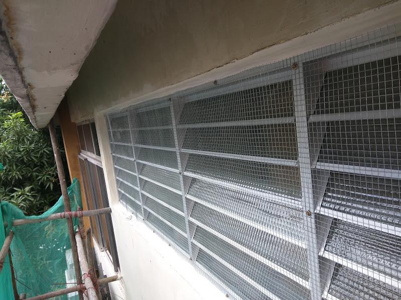 Asian Outdoor with Trellis and Canopy