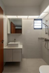 Minimalist Bathroom at 610A Tampines North Drive