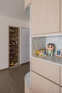 Scandinavian Entryway at 306B Tengah Drive