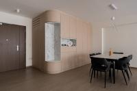 Scandinavian Entryway at 306B Tengah Drive