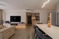 Scandinavian Living Room at 306B Tengah Drive