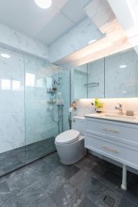 Minimalist Bathroom at JURONG WEST ST 61