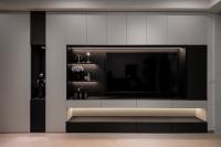 Contemporary Living Room at Caspian