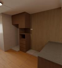 Minimalist Kitchen at Kitchen carpentry makeover
