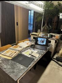 Modern Dining Room at Guillemard edge Condo