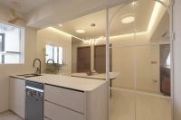Contemporary Kitchen at 4 Room HDB @ Toa Payoh
