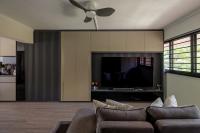 Asian Resale 4-Room HDB by Niche Koncept Design