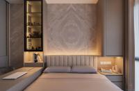 Contemporary Bedroom at 37 Canberra Drive (The Watergardens)