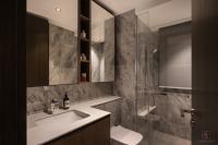 Contemporary Bathroom at 37 Canberra Drive (The Watergardens)