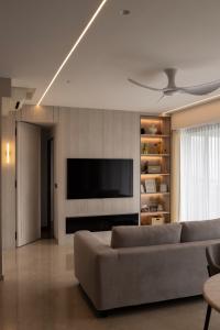 Modern Living Room at The Seaside Residences