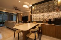 Contemporary Dining Room at Carissa Park Condo