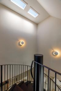 Minimalist Living Room at Villa Martia