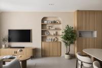 Modern Living Room at Kempas Residences