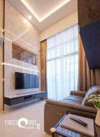 Contemporary New Condominium by First Dot Design Pte Ltd