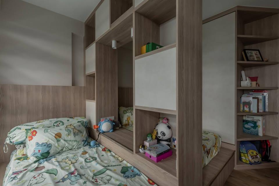 Modern Kids Room with Toys and Children's Storage