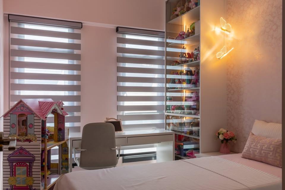 Modern Kids Room with Toys and Children's Storage