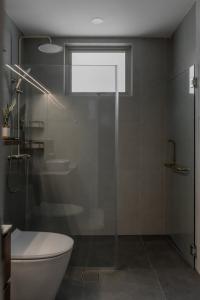 Eclectic Bathroom at Costa Rhu