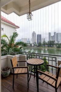 Eclectic Balcony at Costa Rhu