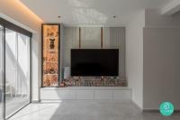 Contemporary Living Room at 141 Bukit Batok Street 11