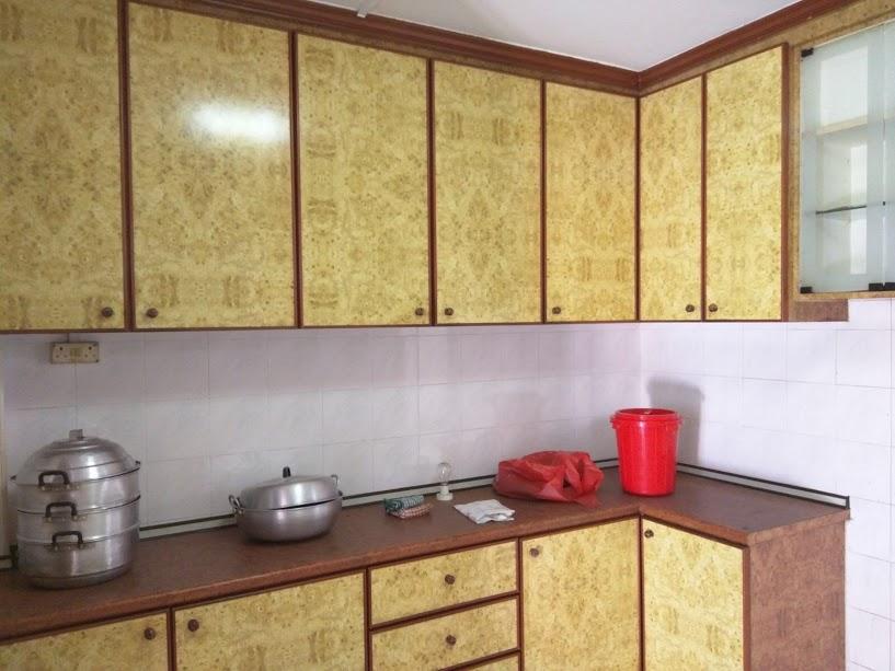 Asian Kitchen with Open Kitchen and Breakfast Counter