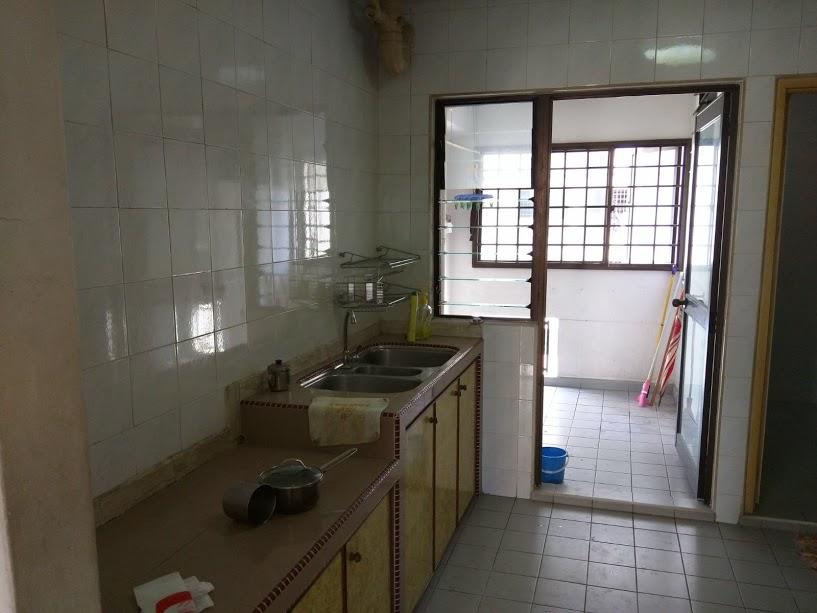 Asian Kitchen with Open Kitchen and Breakfast Counter