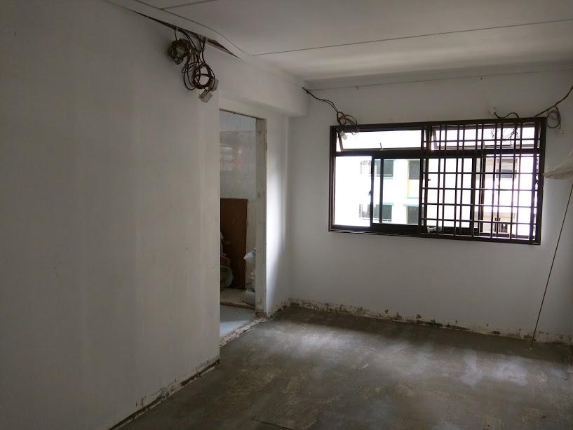 Asian Bedroom with Bay Window and Wardrobe