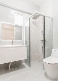 Contemporary Bathroom at 527A Pasir Ris