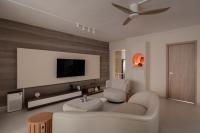 Modern Living Room at 520 Jurong West