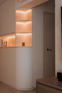 Contemporary Living Room at 322A Tengah Drive