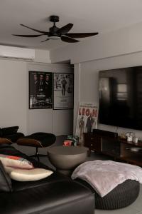 Modern Living Room at 13 Eunos Crescent