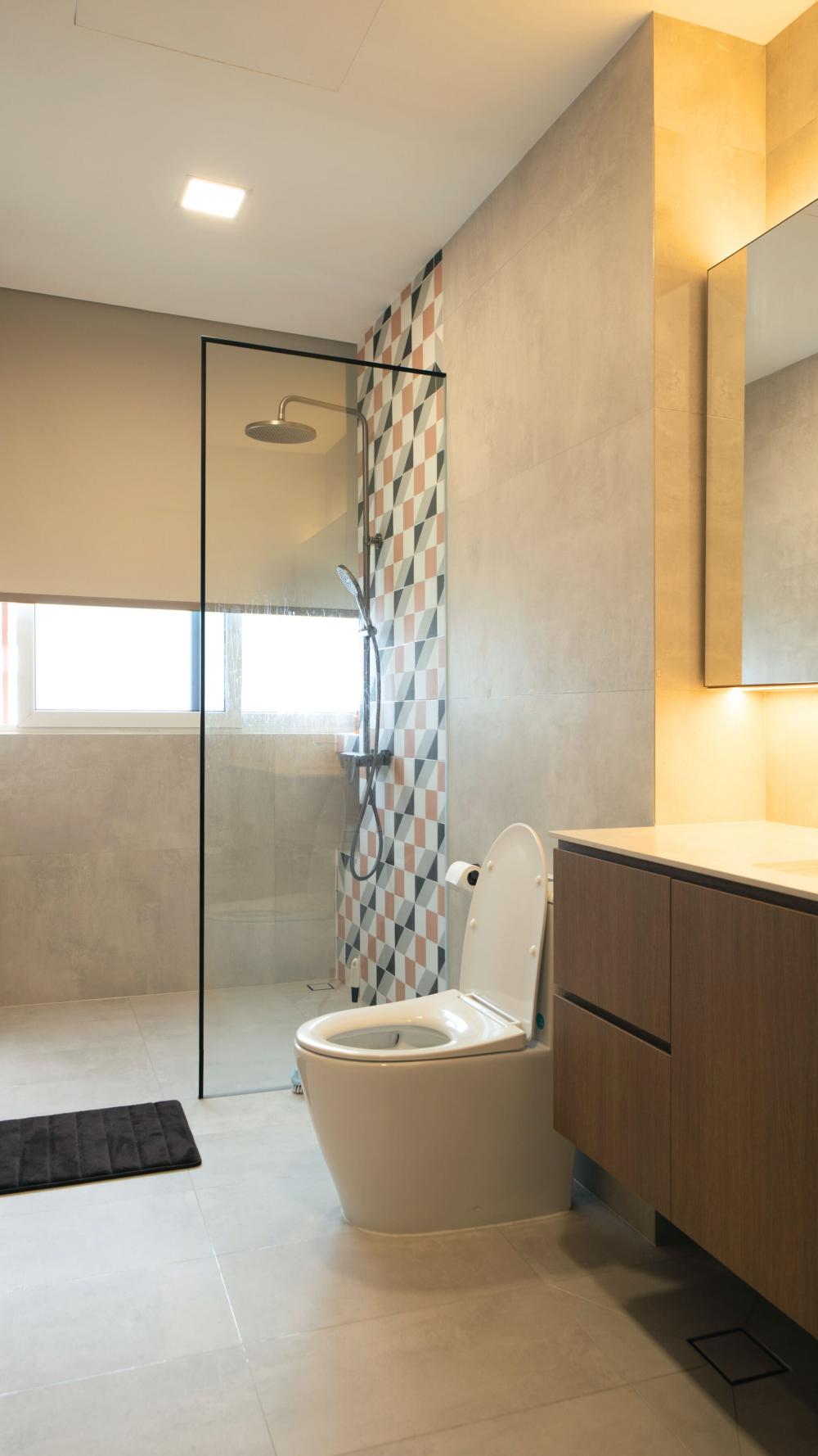 Contemporary Bathroom with Bathroom Sinks and Bathroom Accessories
