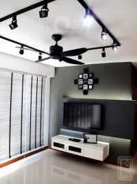 Industrial New 4-Room HDB by First Dot Design Pte Ltd