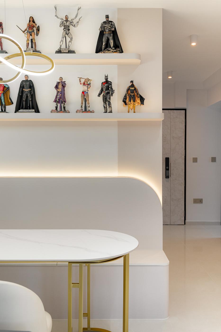 Modern Dining Room with Settee and Sofa