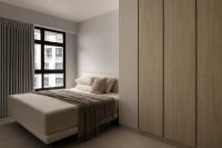 Minimalist Bedroom at Punggol Point Cove