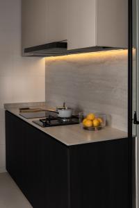 Contemporary Kitchen at Lake Life