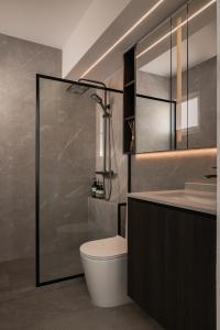 Contemporary Bathroom at Garden Court